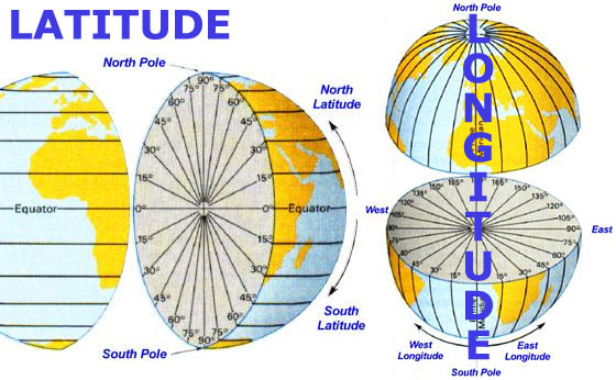 Longitude Latitude World Map Beginnings Red Ragged Fiend